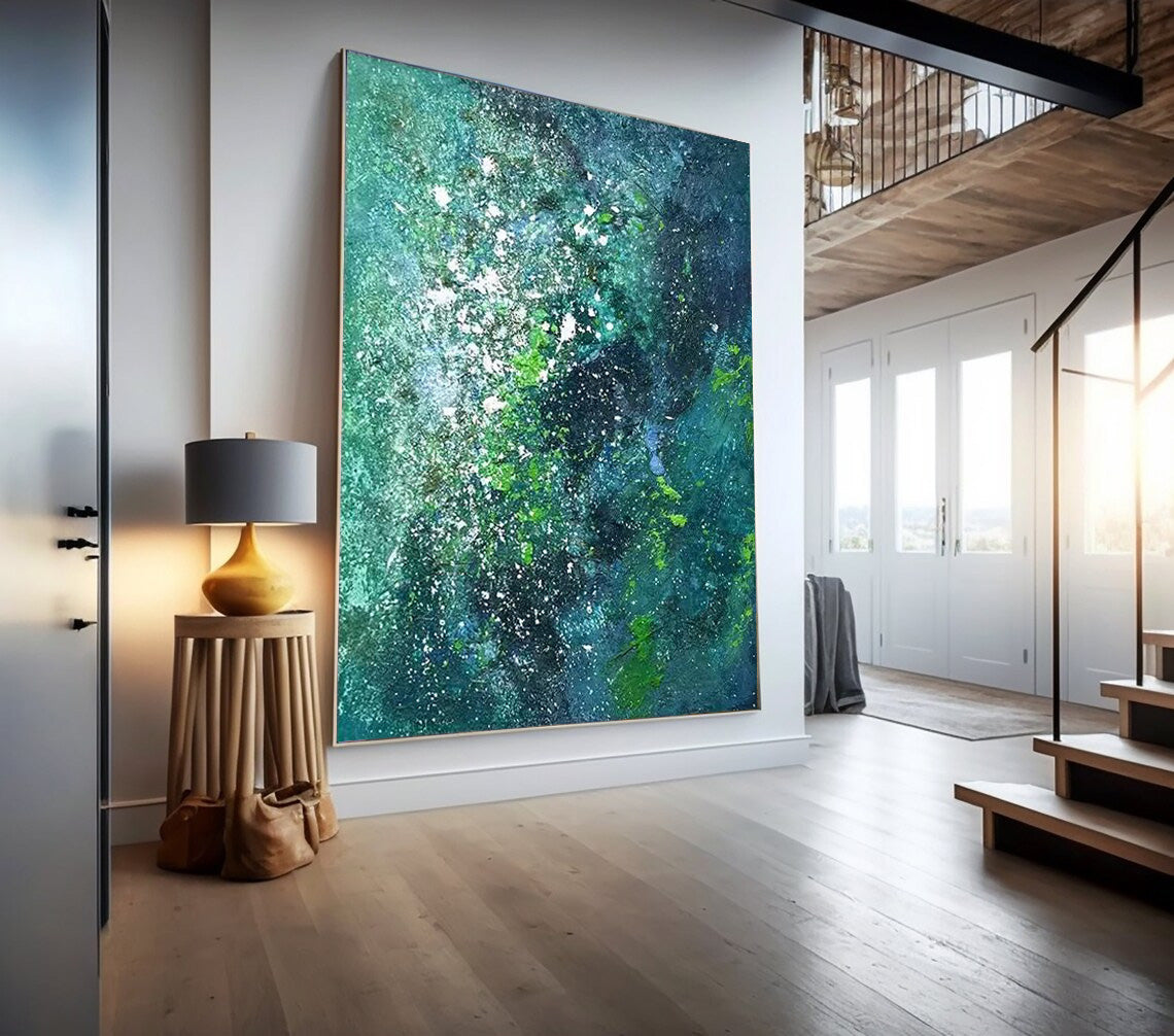 Abstract Canvas Art #AB293