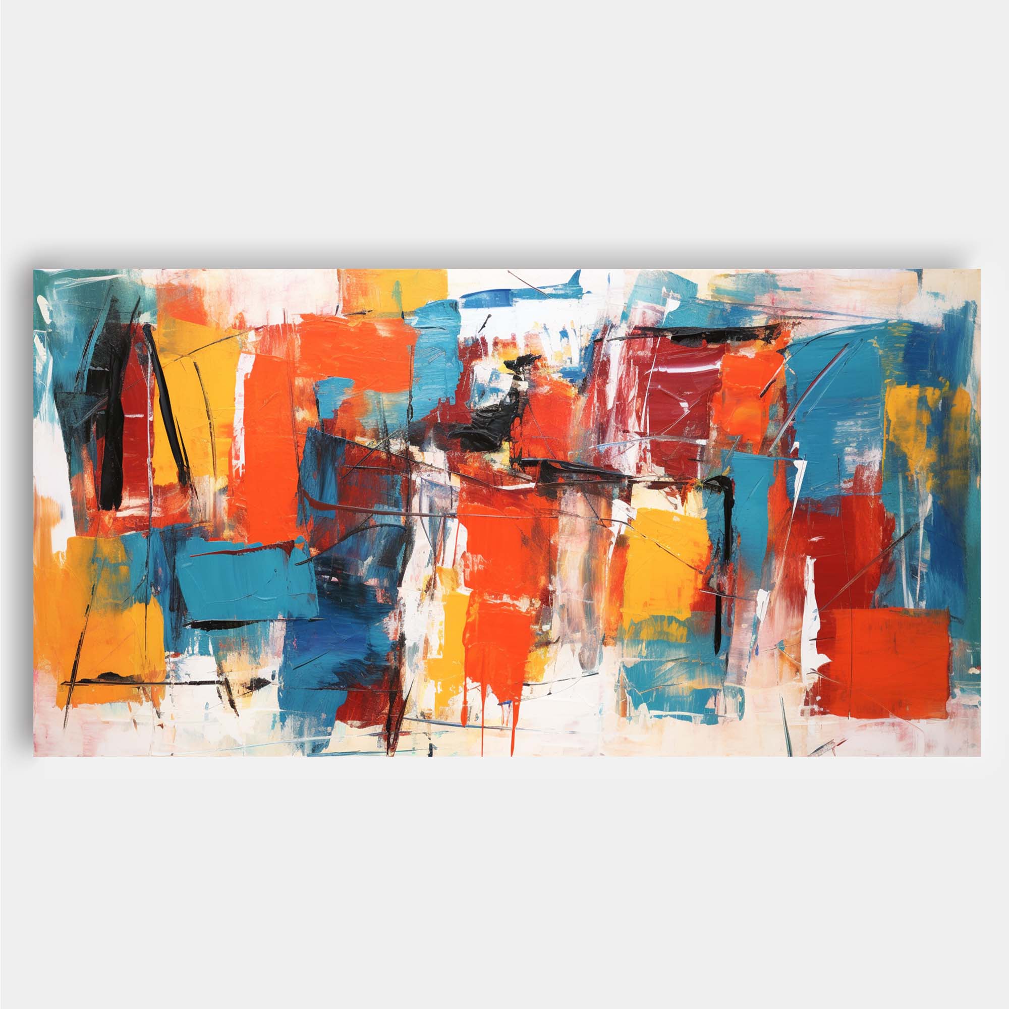 Abstract Canvas Art #AB175