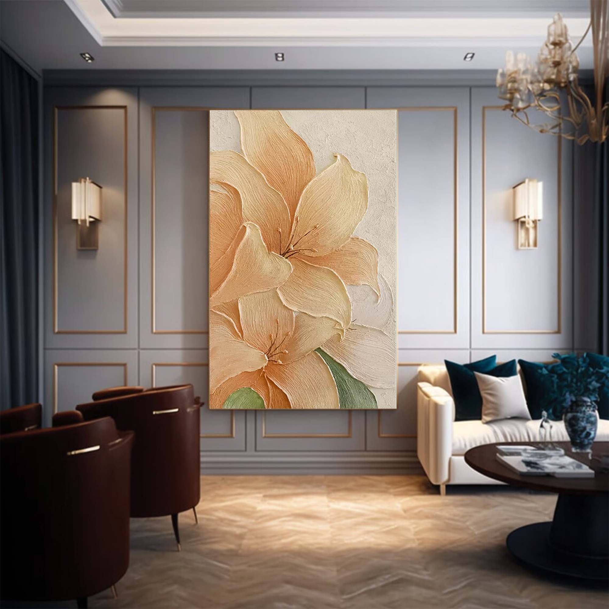 Flower Canvas Art #FL010