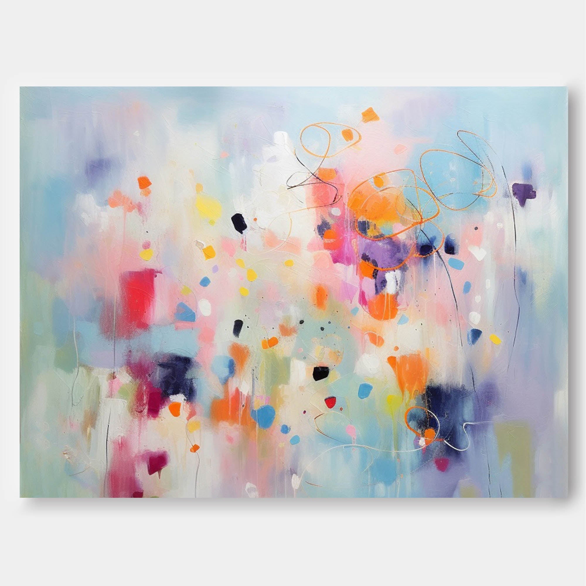 Abstract Canvas Art #AB187