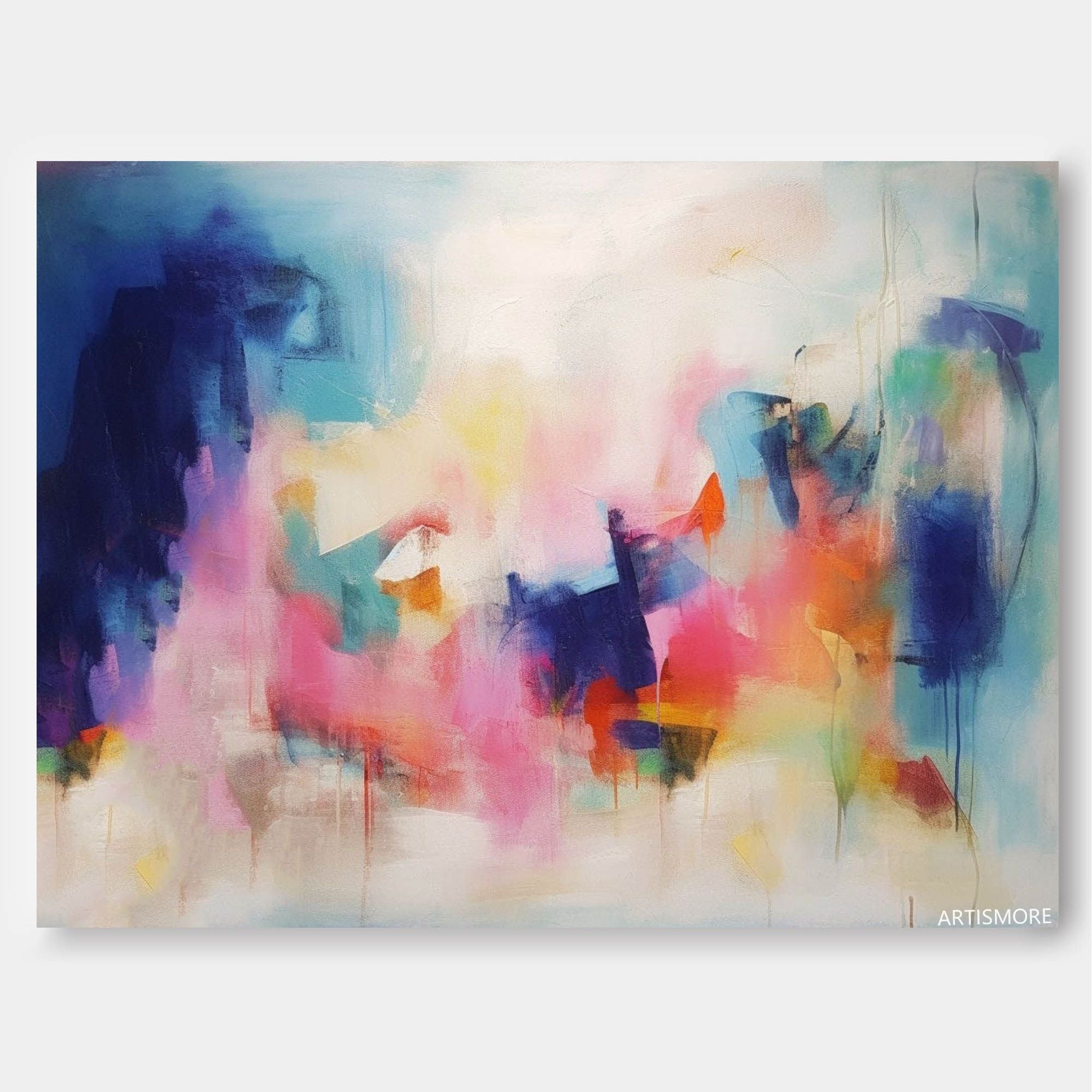 Abstract Canvas Art #AB195