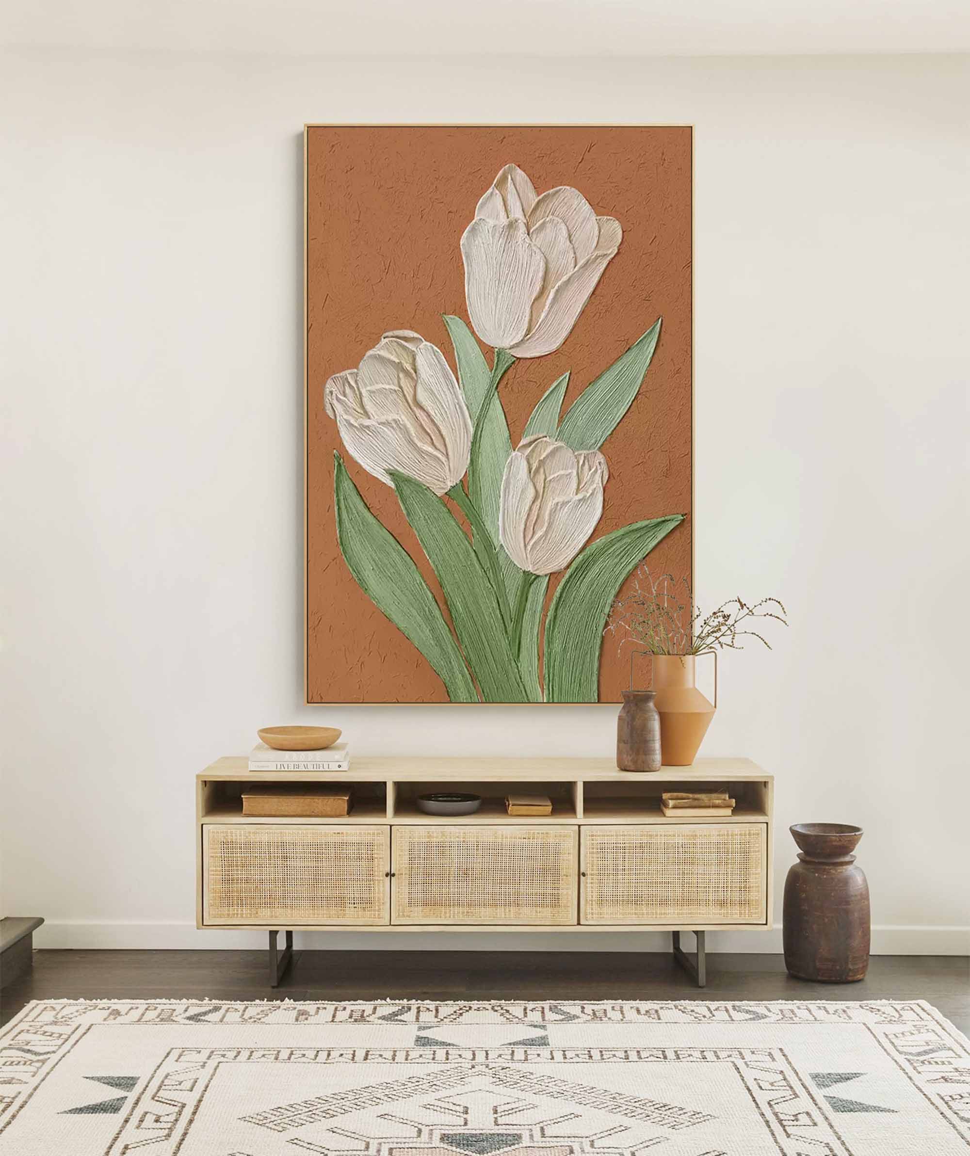 Flower Canvas Art #FL013