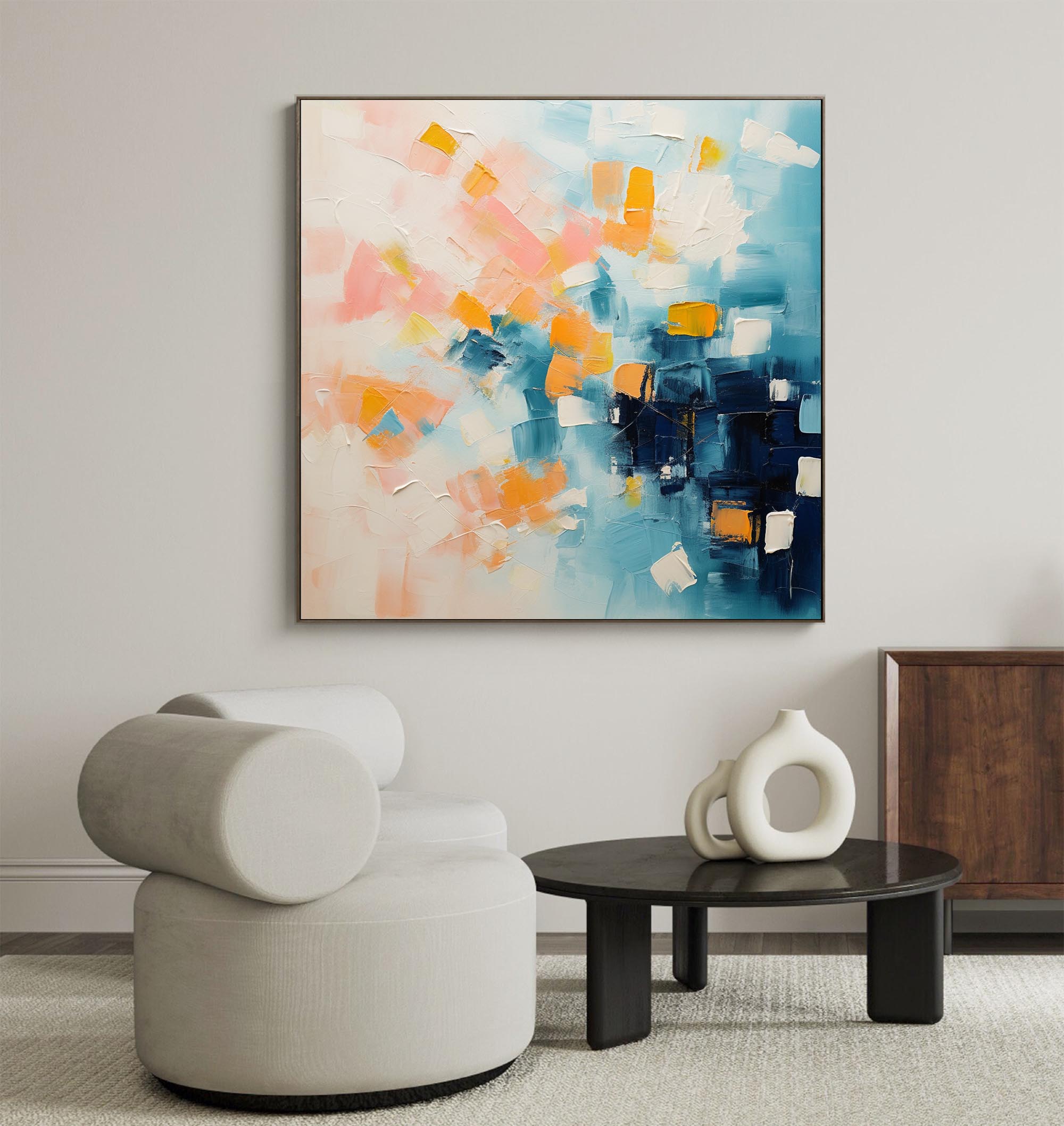 Abstract Canvas Art #AB226