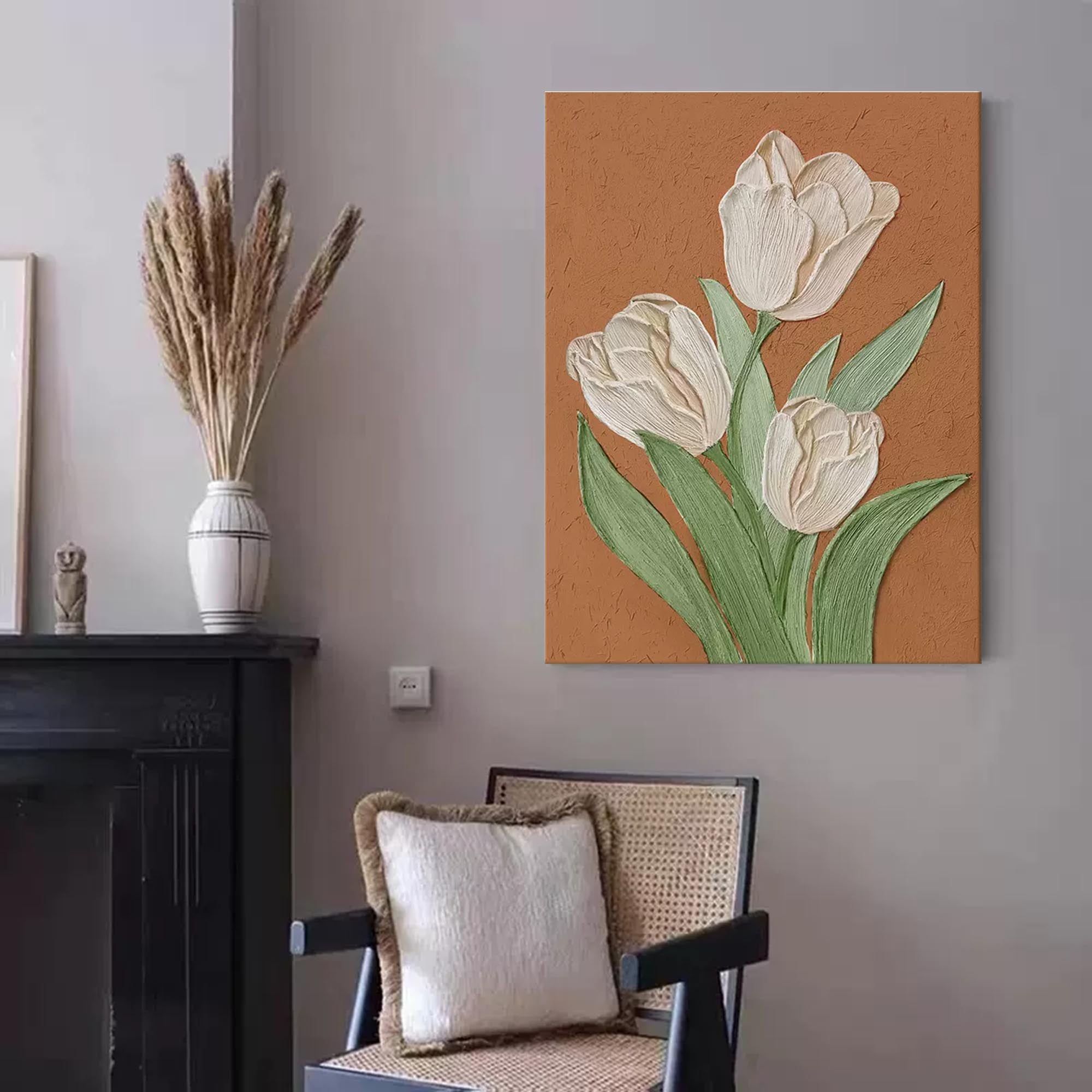 Flower Canvas Art #FL013