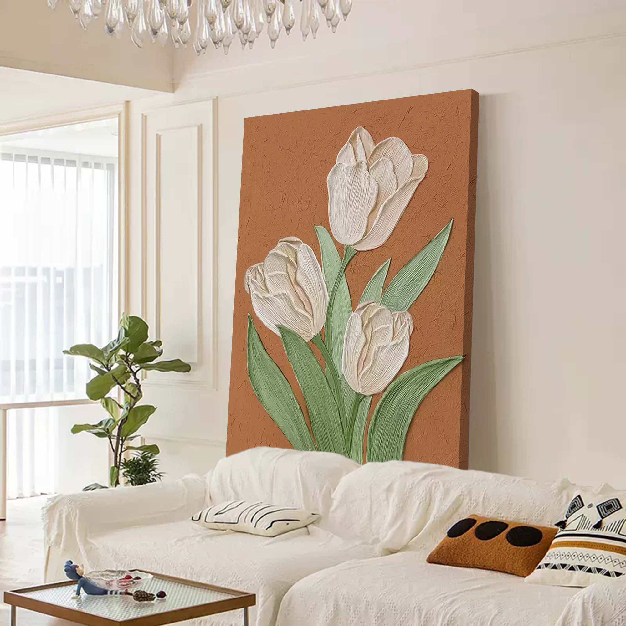 Flower Canvas Art #FL013