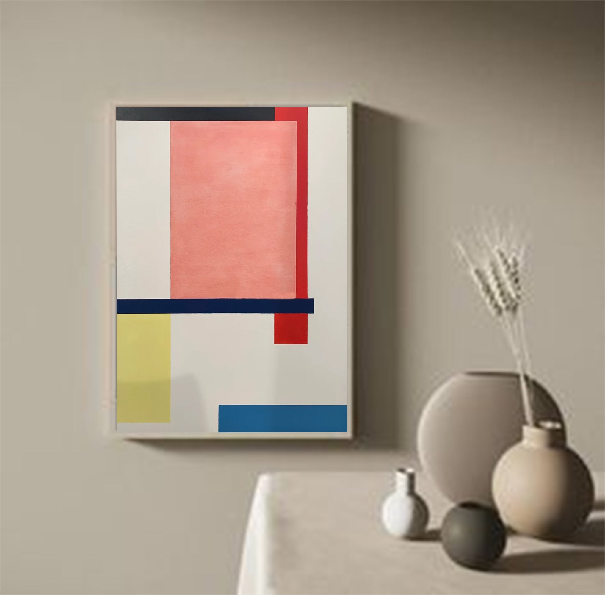 Geometric Canvas Art #GE003