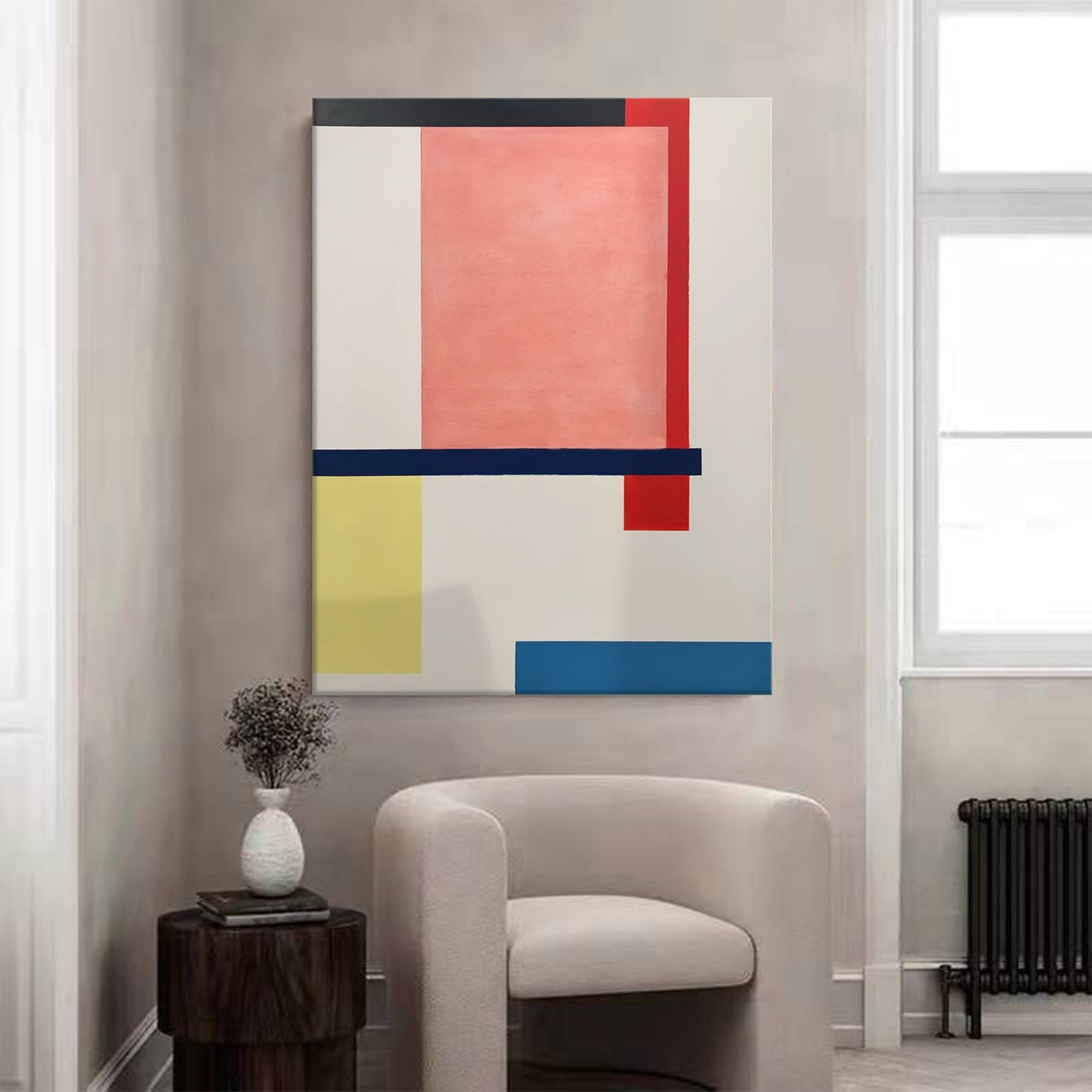 Geometric Canvas Art #GE003