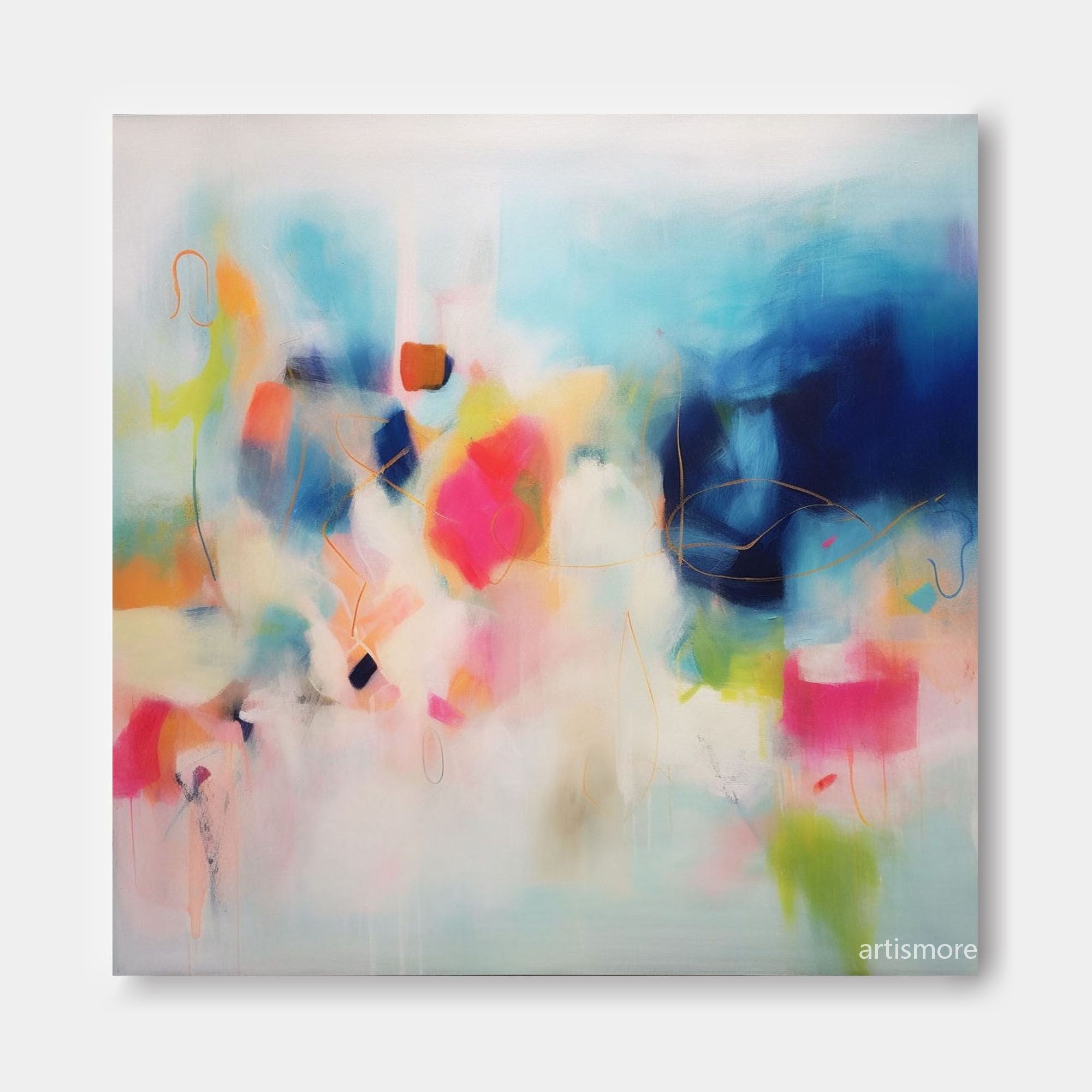 Abstract Canvas Art #AB200