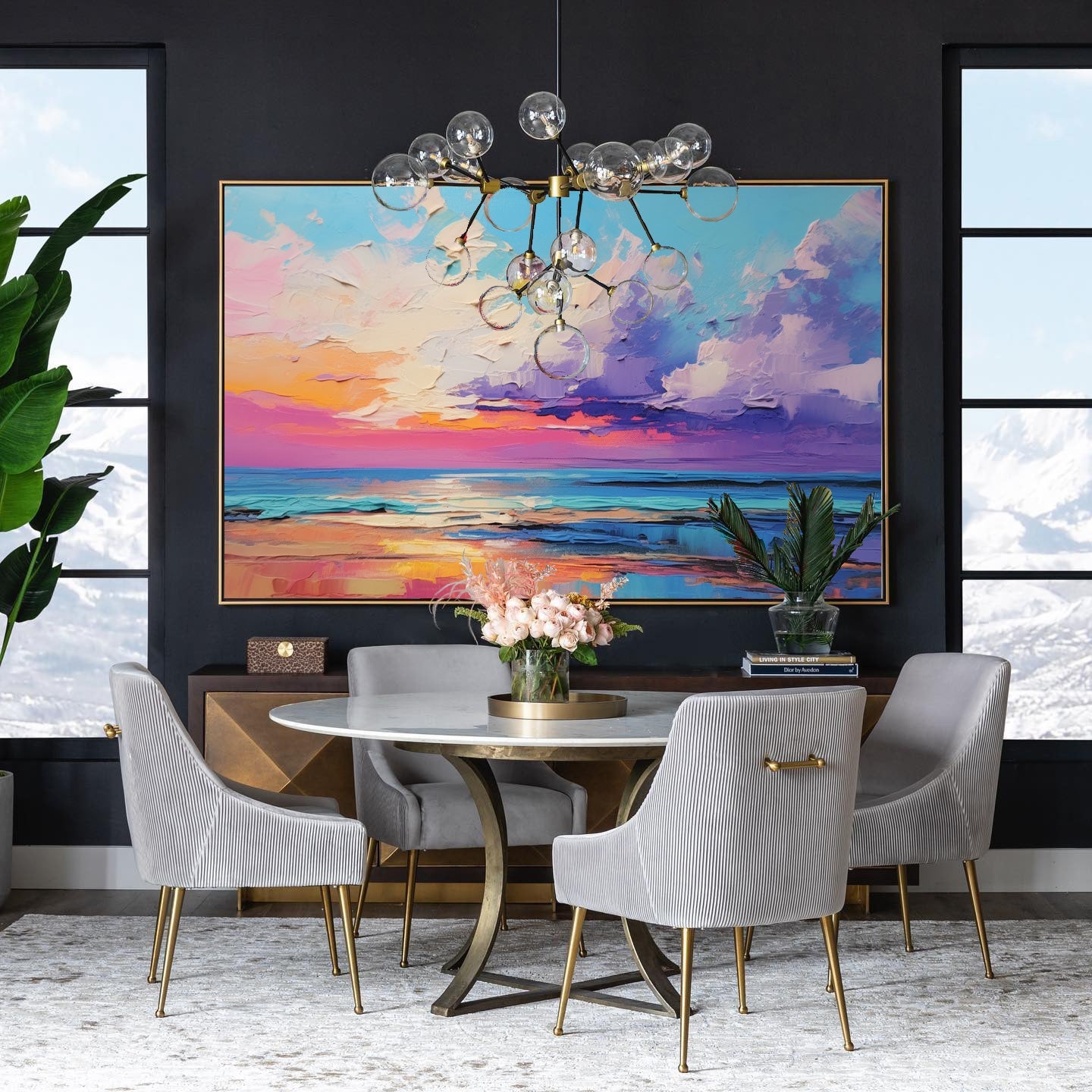 Landscape Canvas Art #LA014